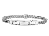 Bracelet Breil Man Cable in Steel TJ1827